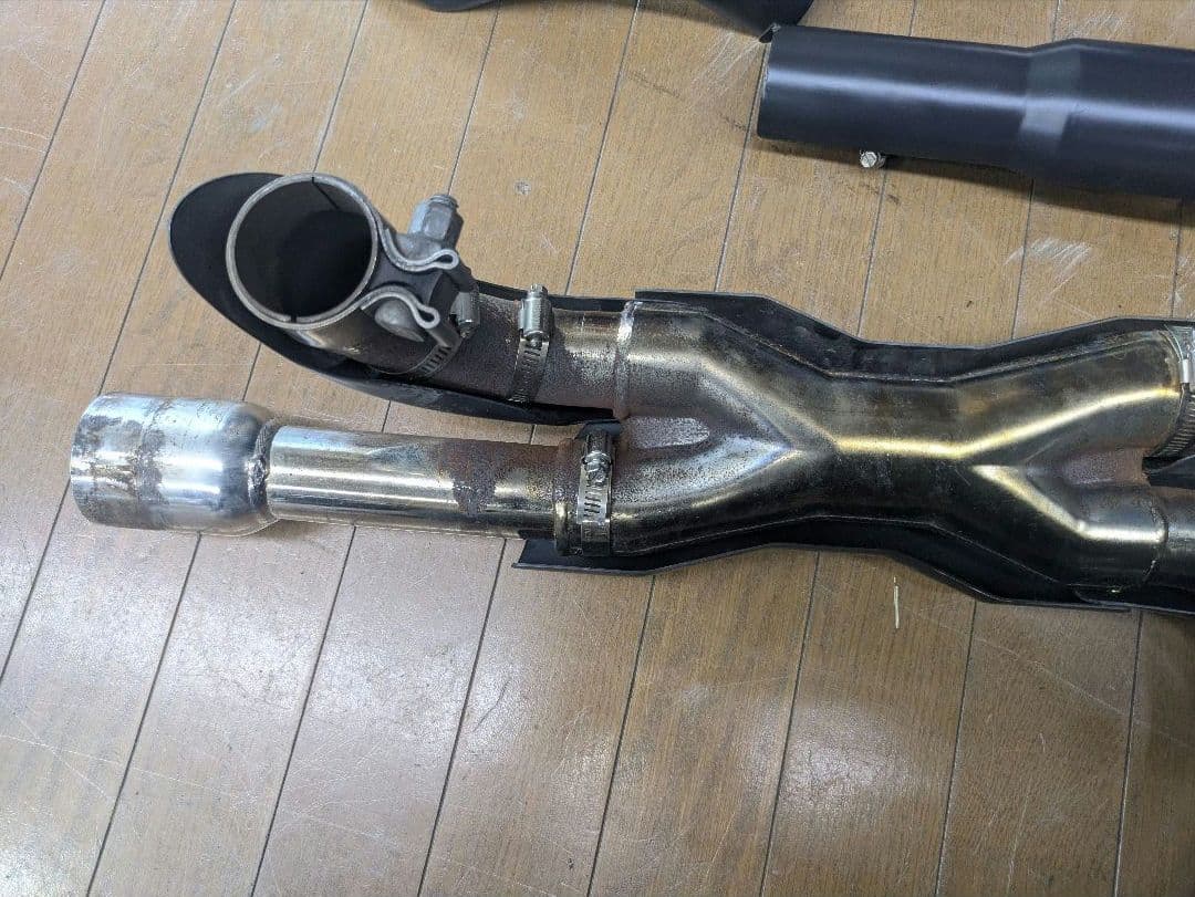 バンス＆ハインズ 　パワーデュアル エキパイ（触媒なし） M8　46871