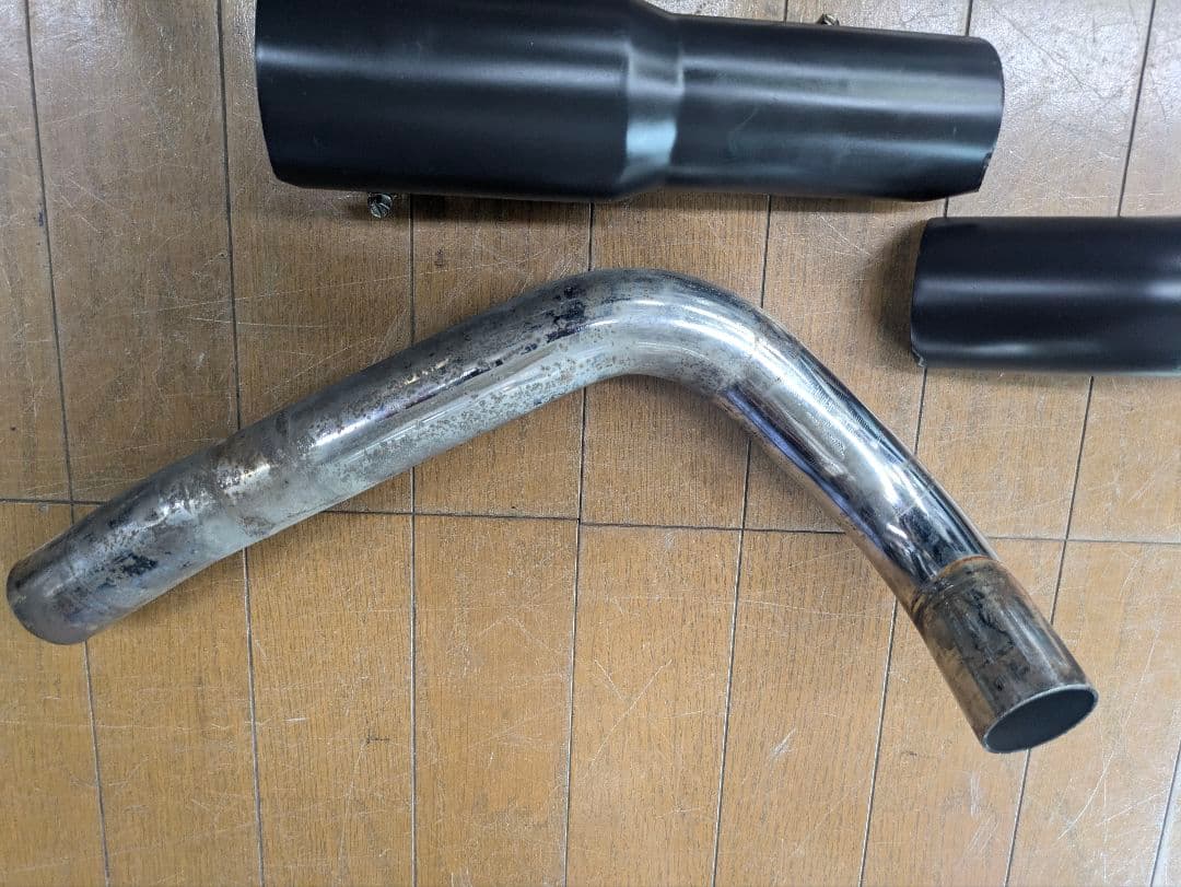 バンス＆ハインズ 　パワーデュアル エキパイ（触媒なし） M8　46871