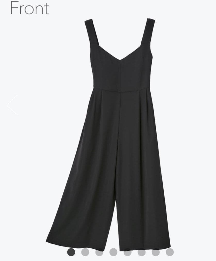 美品★DAISY LIN/デイジーリンフォクシードレスパンツ オールインワン40