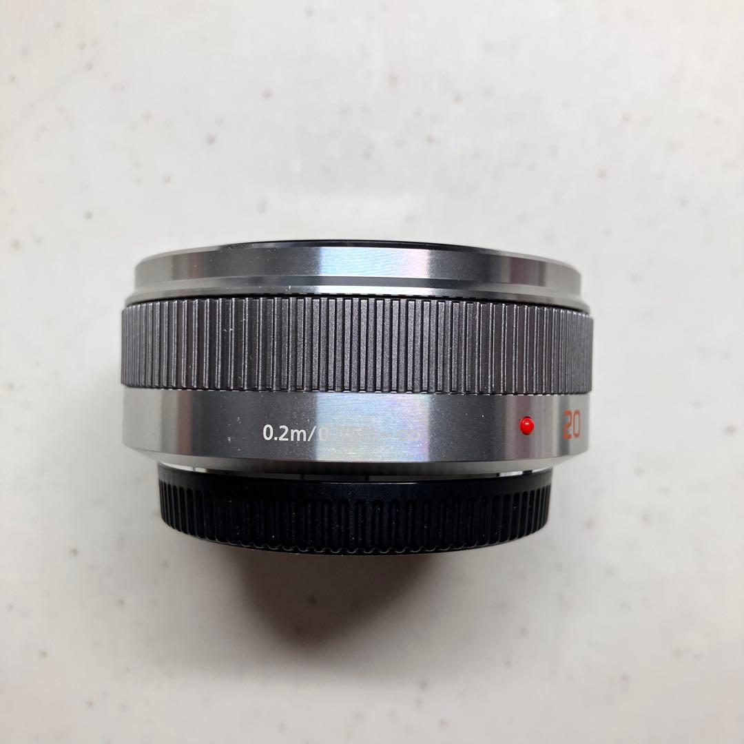 【実用品】LUMIX G 20mm F1.7 II ASPH. シルバー