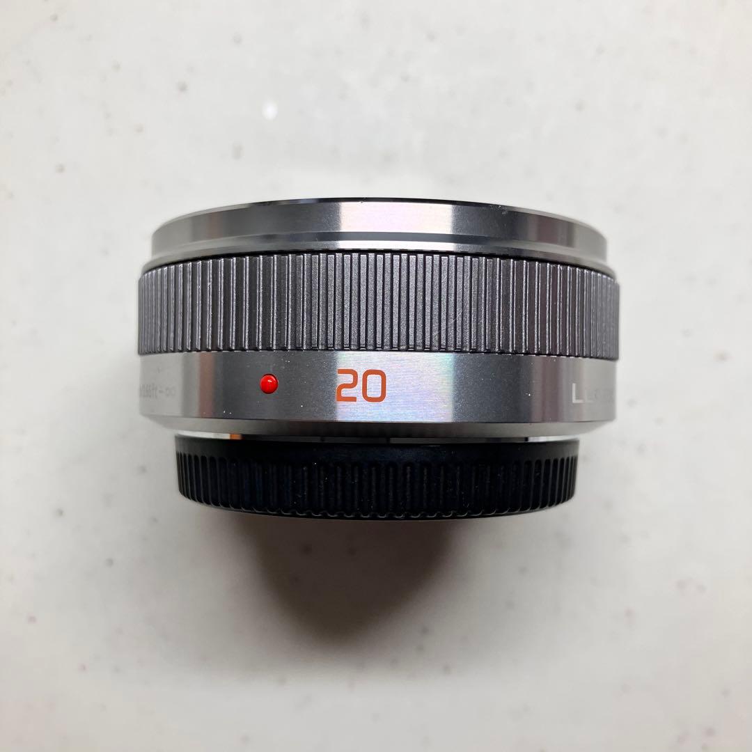【実用品】LUMIX G 20mm F1.7 II ASPH. シルバー