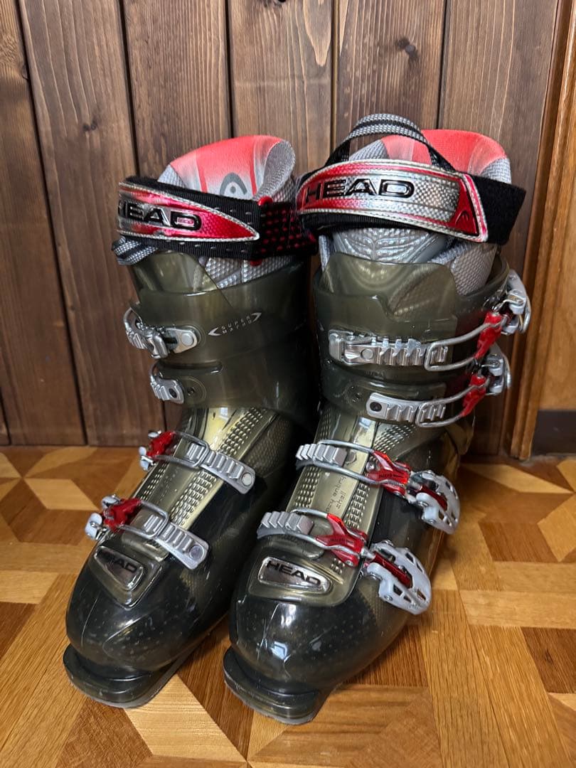 HEAD スキー ブーツ グレー/レッド 27〜27.5