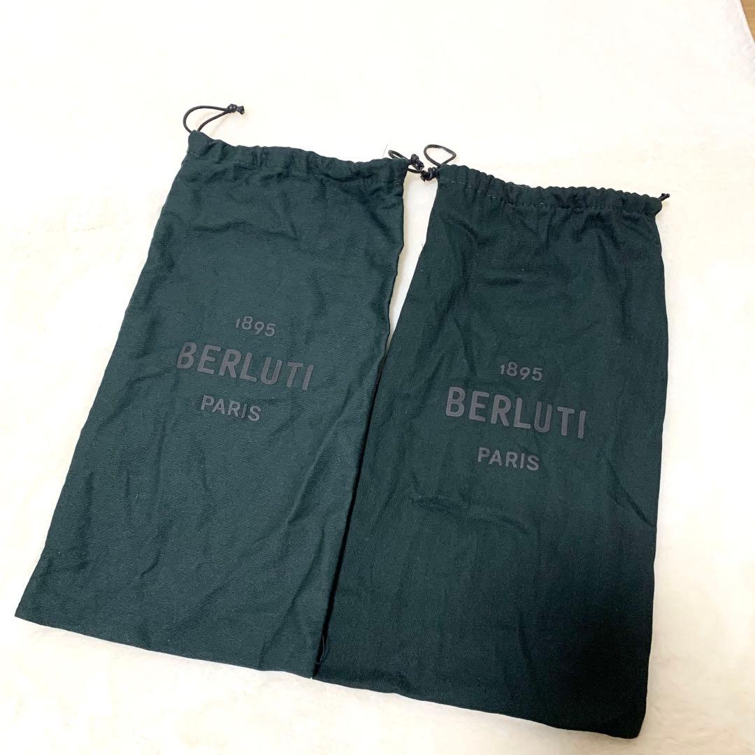 Berluti カリグラフィ カンガルーレザー ローファー カーキ 8 1/2