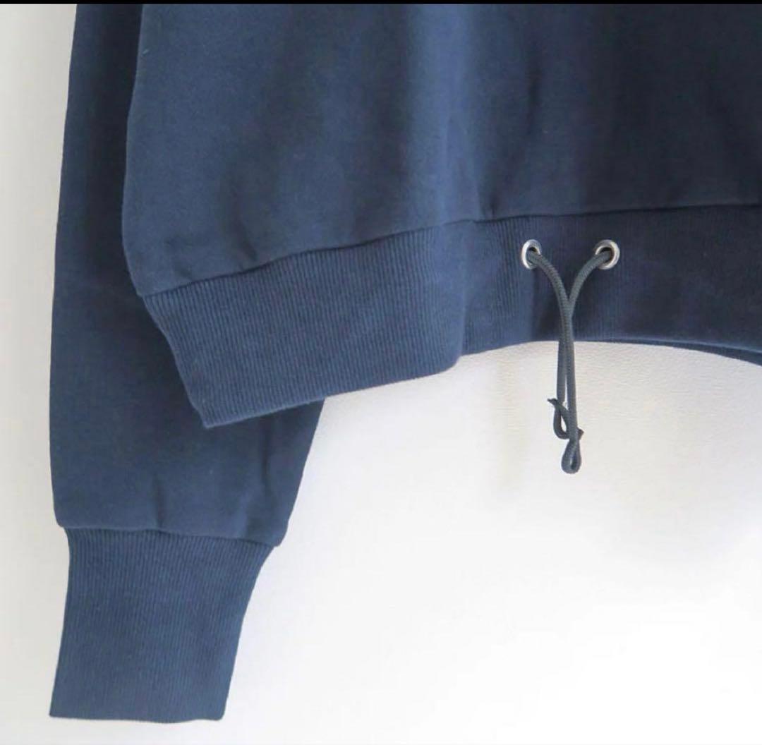 junmikami ジュンミカミ　ハーフジップアップ スウェット