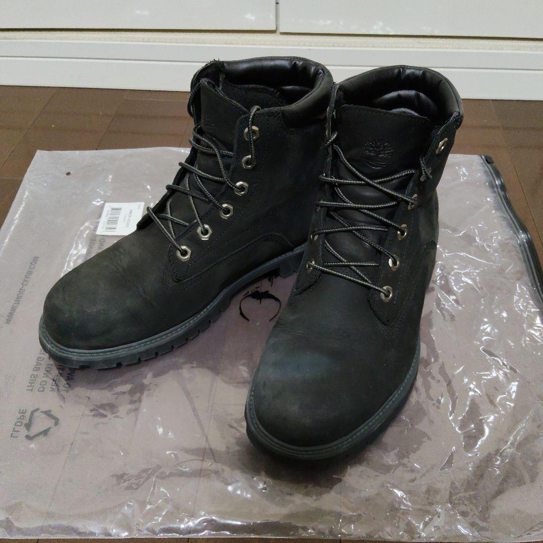 ティンバーランド ブラックブーツ 25.5cm