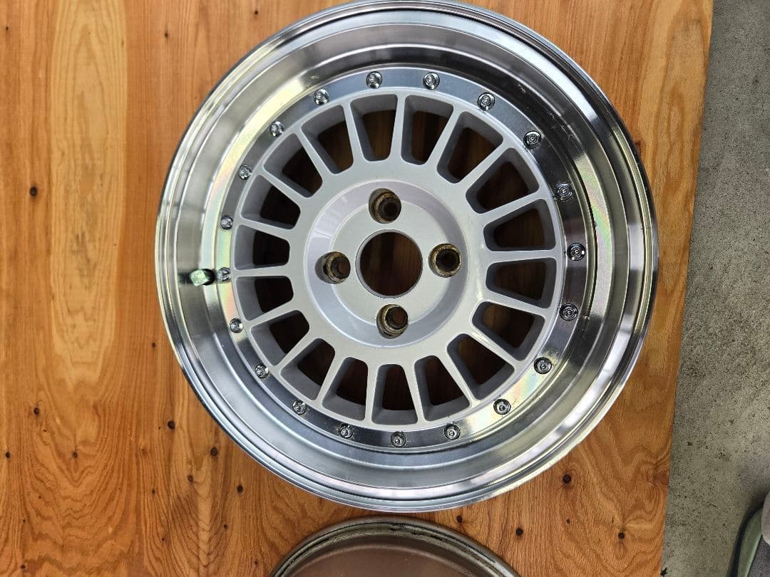 ステルスレーシング　15インチ 7J ホイール4本セット