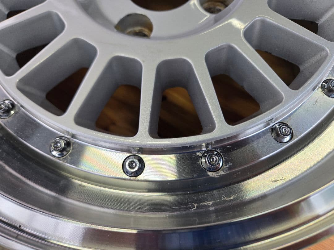 ステルスレーシング　15インチ 7J ホイール4本セット