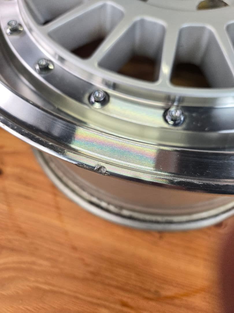 ステルスレーシング　15インチ 7J ホイール4本セット