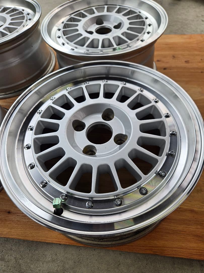 ステルスレーシング　15インチ 7J ホイール4本セット