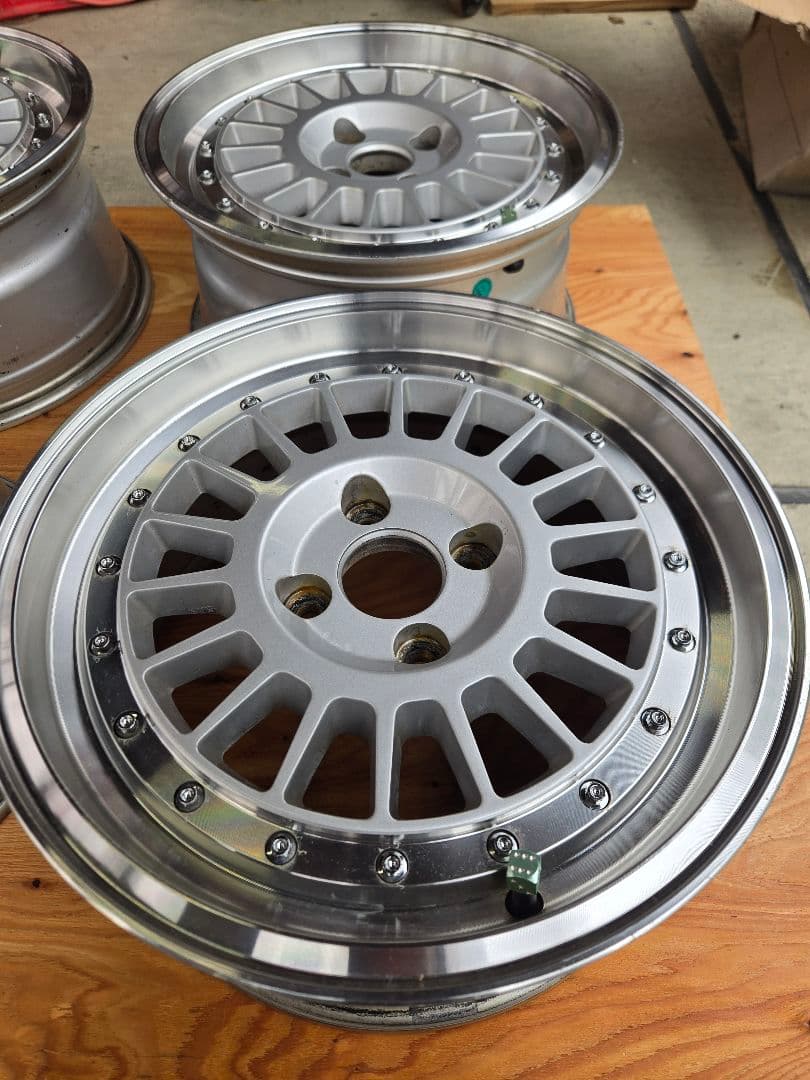 ステルスレーシング　15インチ 7J ホイール4本セット