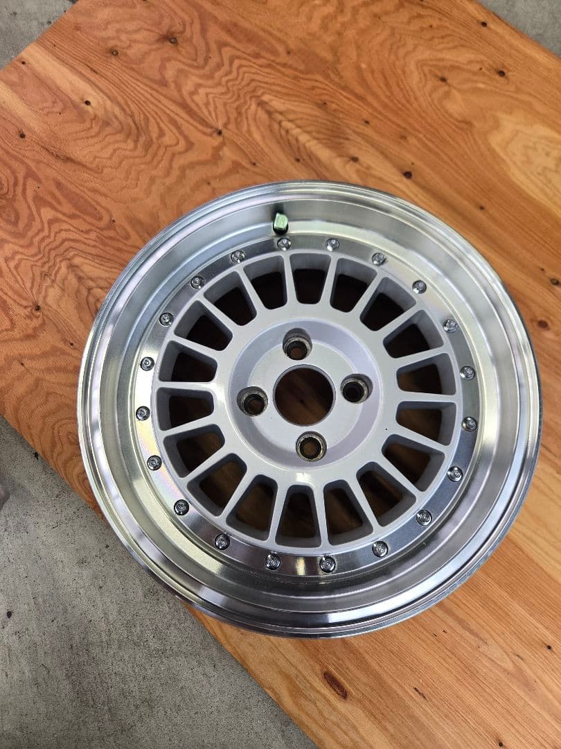 ステルスレーシング　15インチ 7J ホイール4本セット