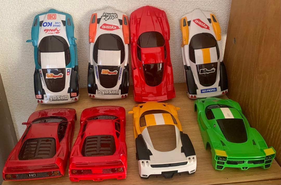 ミニッツ ボディー　8台　MINIーZ 京商　フェラーリ多数