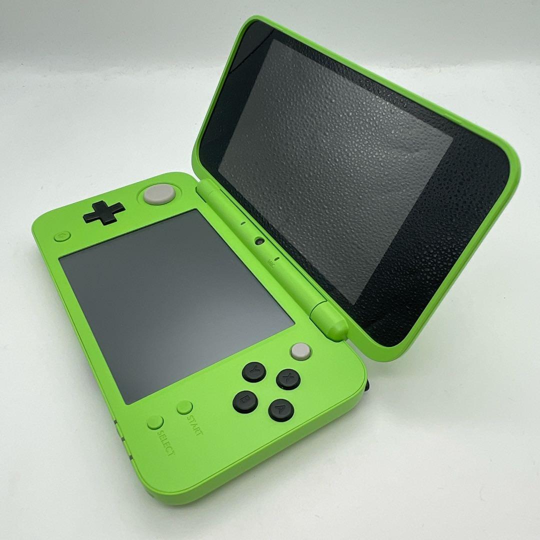 Newニンテンドー2DSLL マインクラフト クリーパーエディション 美品 本体