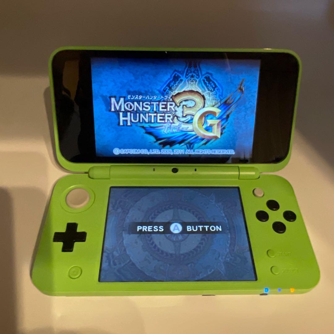 Newニンテンドー2DSLL マインクラフト クリーパーエディション 美品 本体