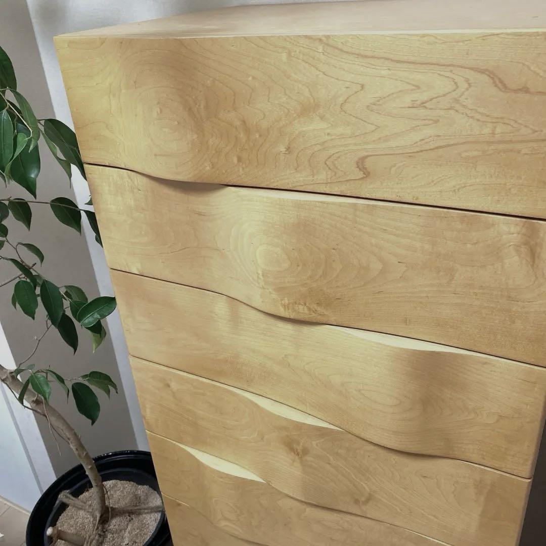 チェスト・タンス IDEE WAVE TALL CHEST Maple