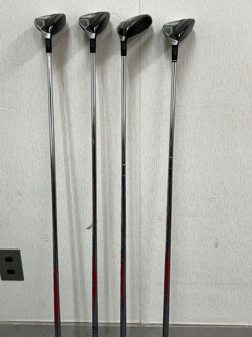 テーラーメイド M6 レスキュー 3-6番 4本セット NS PRO MODUS