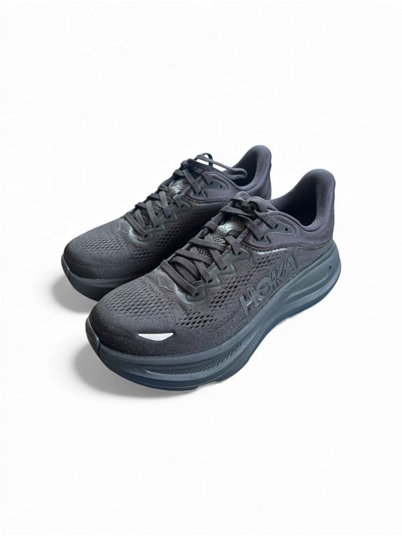 HOKA BONDI 9 25cm ブラック 未使用 箱付き