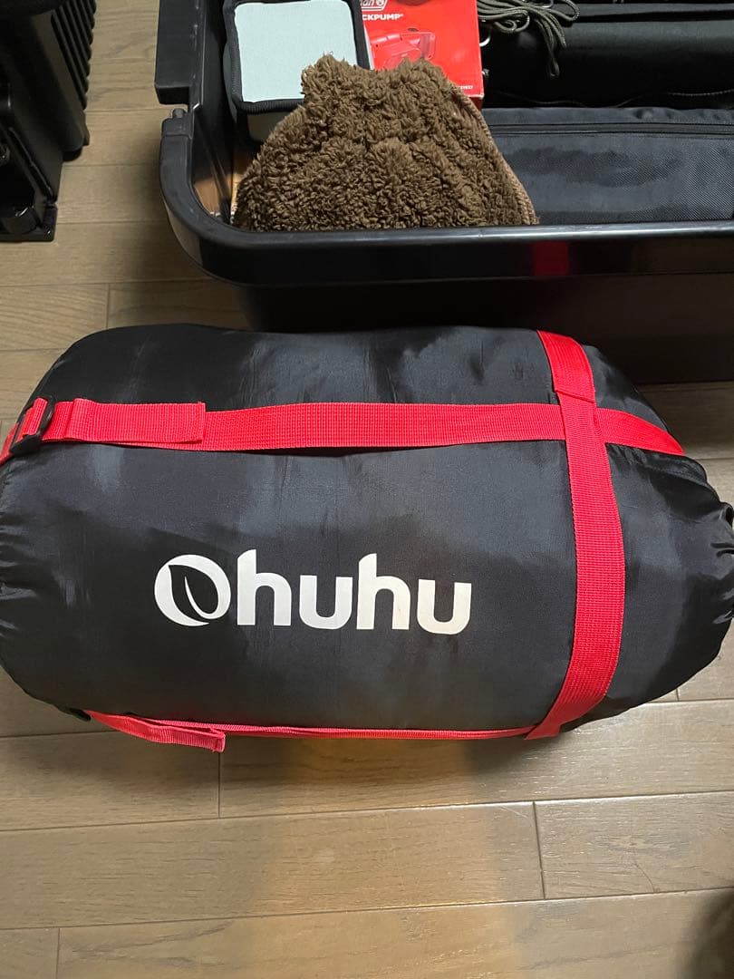 トランクカーゴ、テーブル、湯たんぽ、シュラフ、タープポール、風貌他　まとめ売り