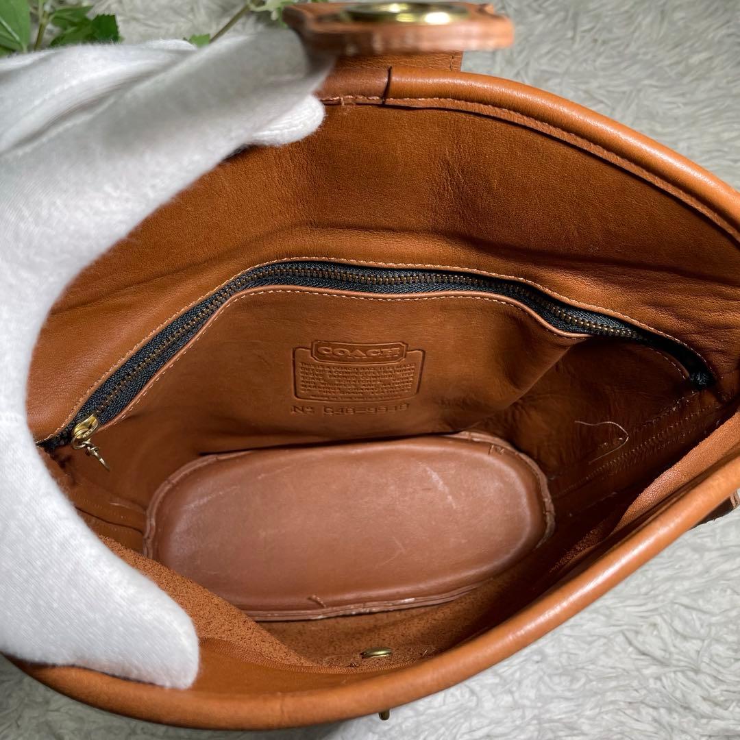 オールドコーチ 9948 USA製 ターンロック ノッキンガム ショルダーバッグ