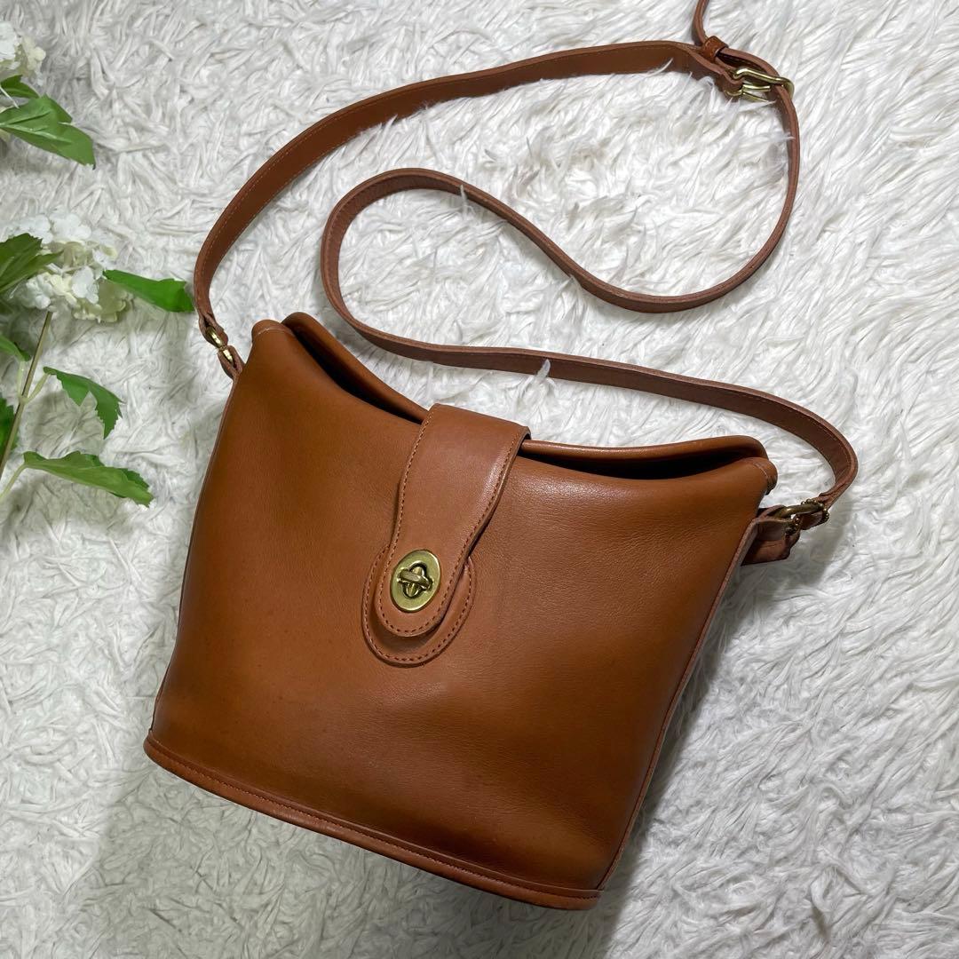 オールドコーチ 9948 USA製 ターンロック ノッキンガム ショルダーバッグ