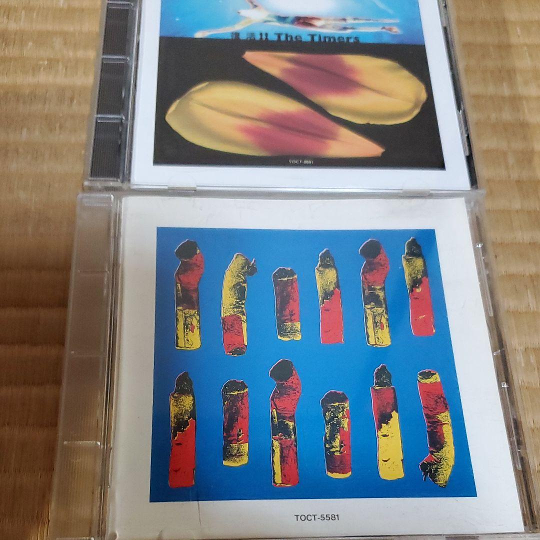 THE TIMERS ザタイマーズ4点セットCD3枚&VHS 不死身のタイマーズ