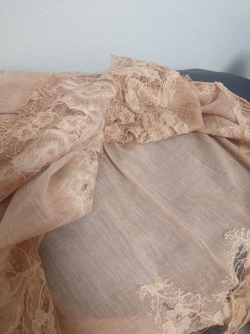 ファリエロ サルティ　Faliero Sarti　ストール　レース　コットン