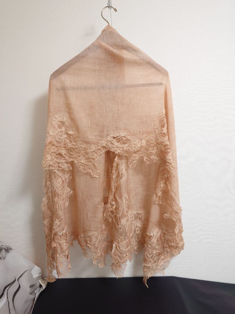 ファリエロ サルティ　Faliero Sarti　ストール　レース　コットン