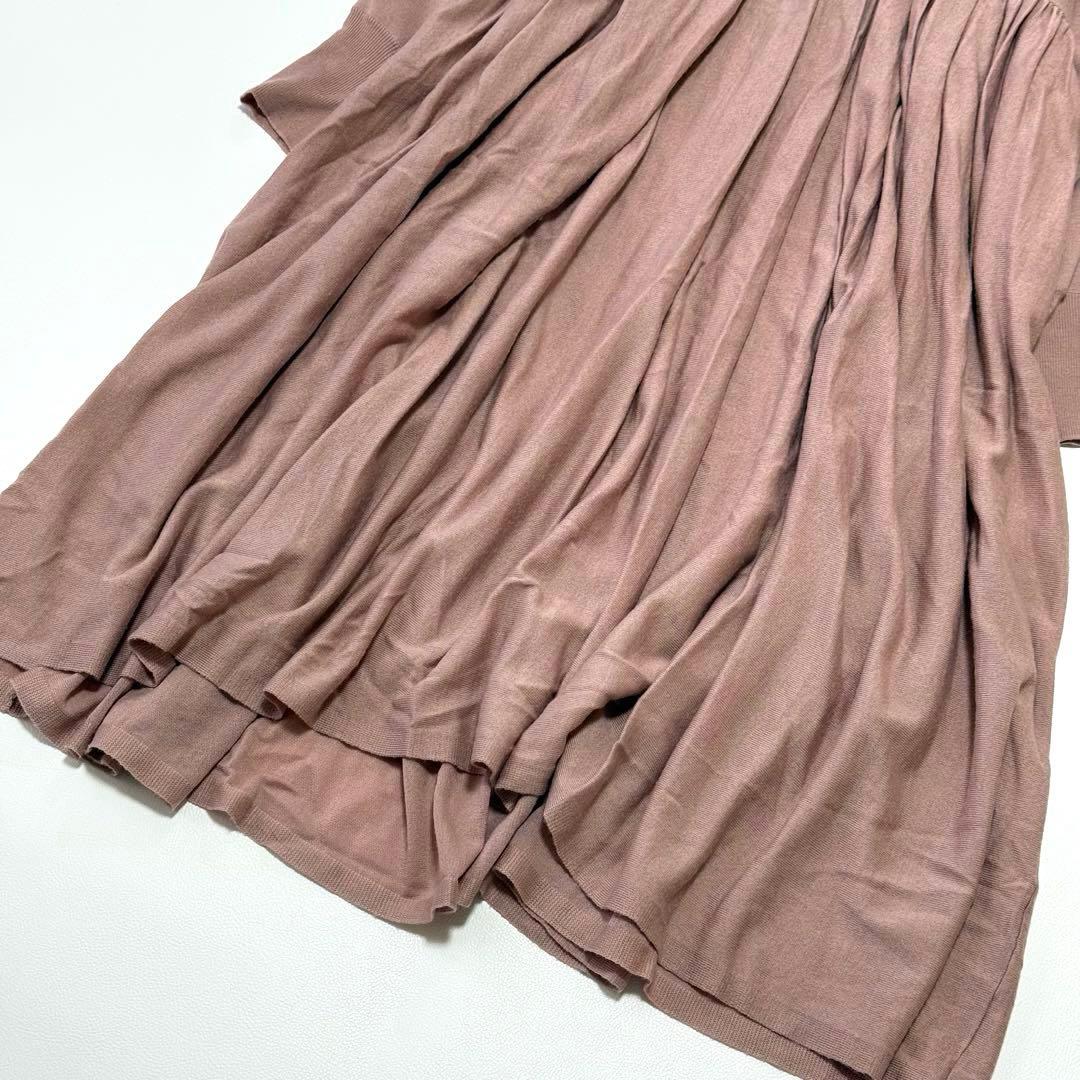 定番人気✨ カレンソロジー　ウールハイネックギャザーワンピース