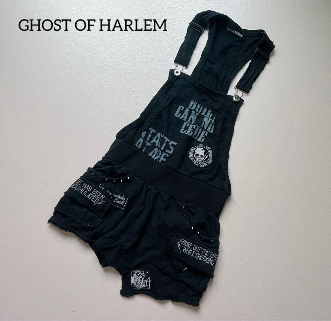 GHOST OF HARLEM スカル　サロペット　グランジ スタッズ y2k