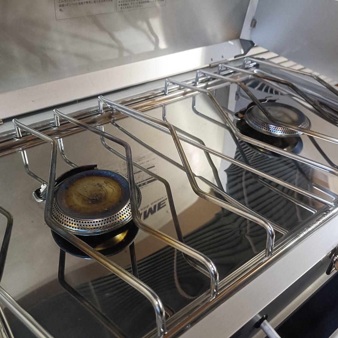 ユニフレーム ツーバーナーコンロ　おまけ付き