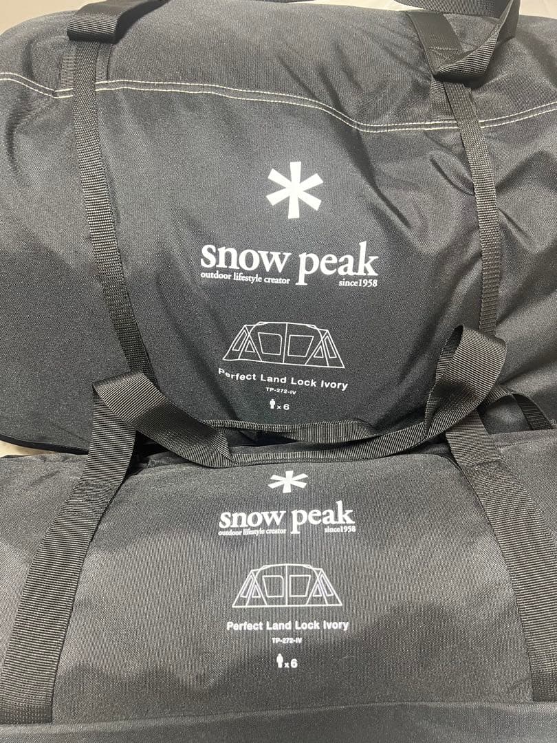 スノーピーク　パーフェクトランドロックアイボリー　 peak