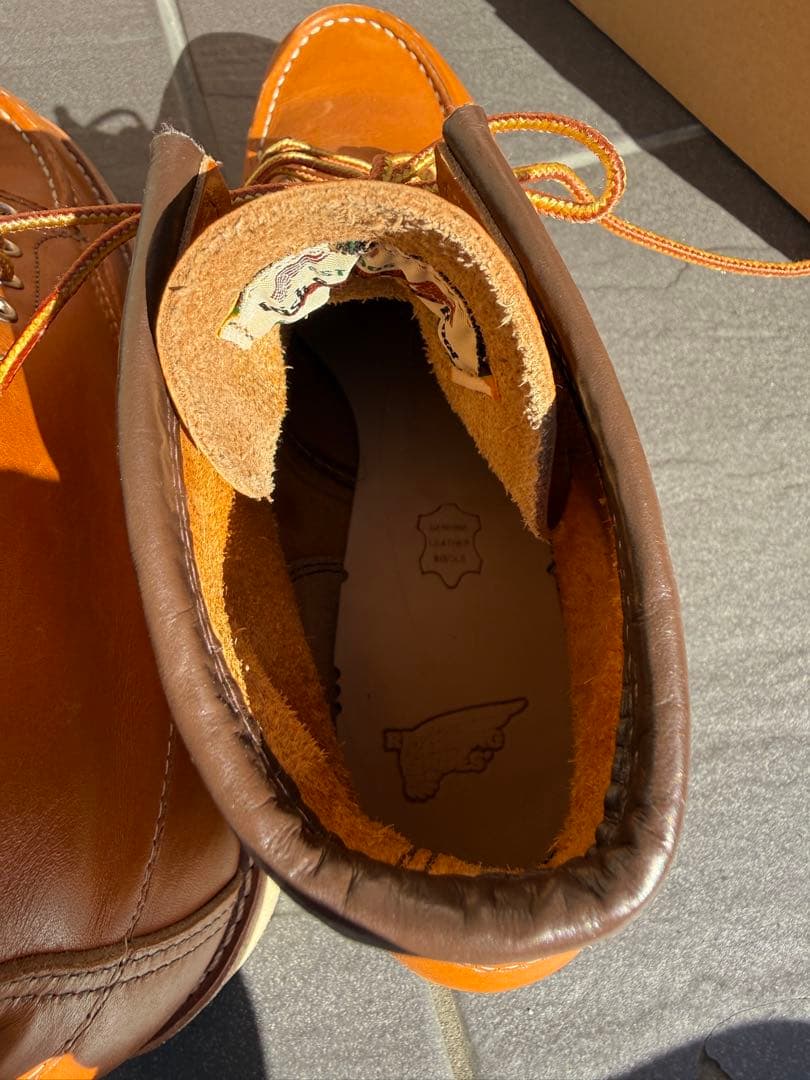 廃盤レッドウィング9875ゴールドラセットアイリッシュセッター セコイア犬タグ