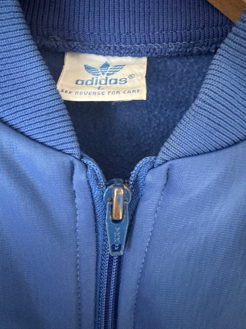 atp型70S ブルーグレー Lサイズ ジャージ adidas ビンテージ