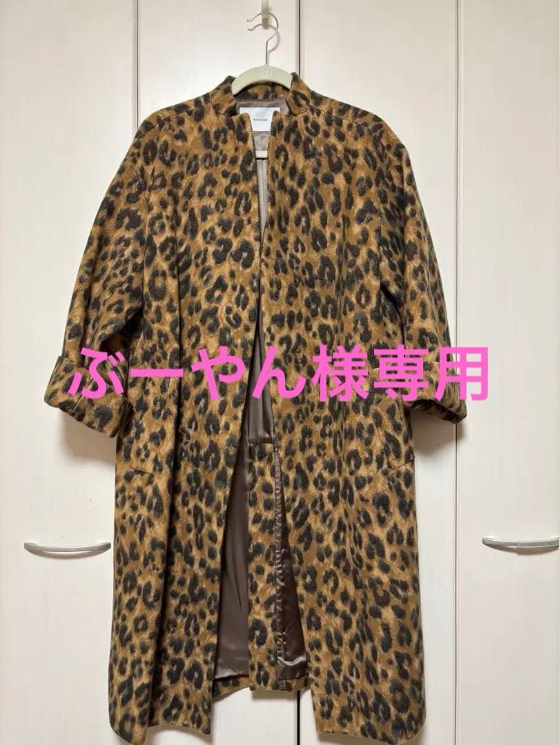 FRAMeWORK ヒョウ柄 ロングコート サイズ36