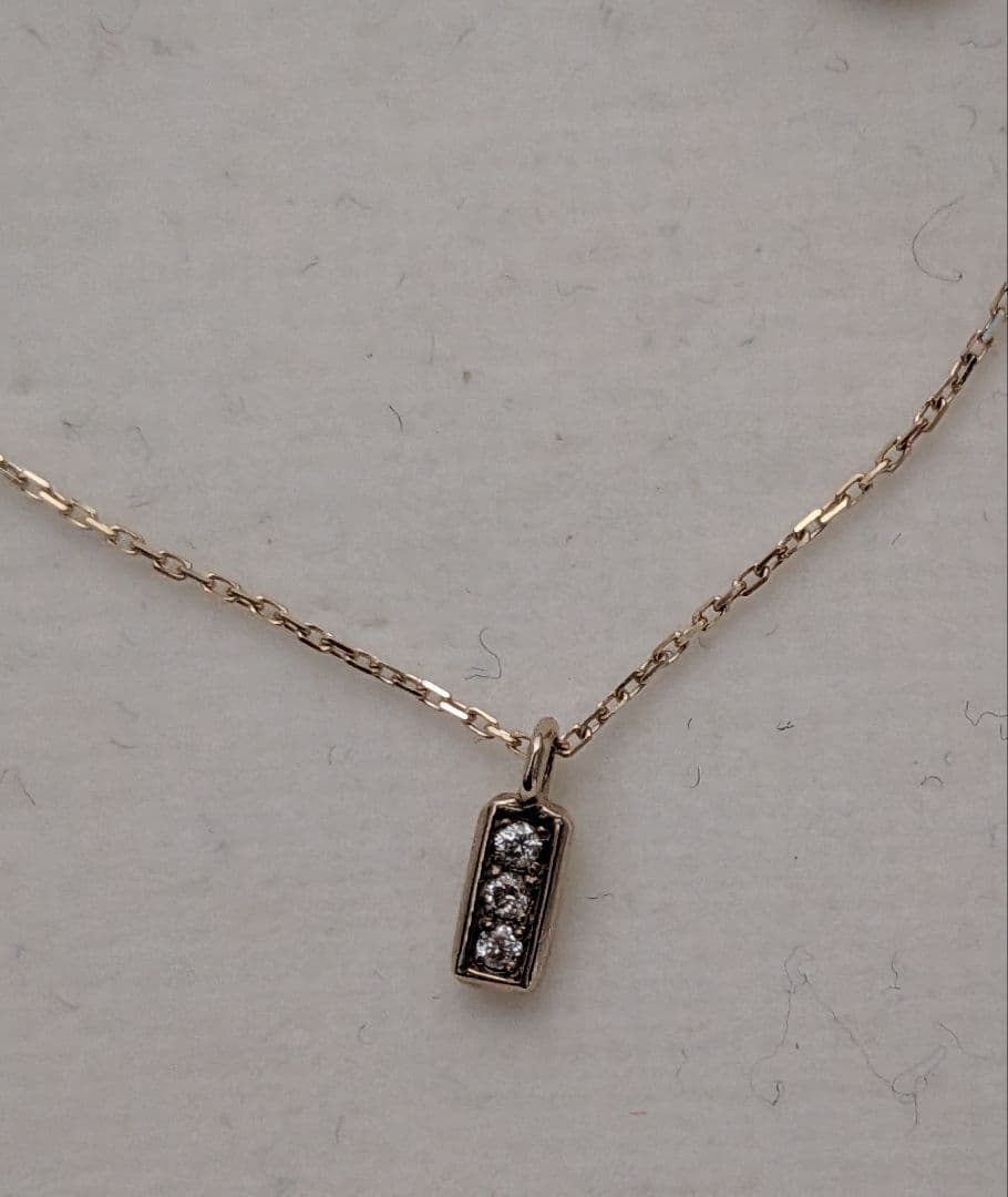 ♡[cui-cui] ダイヤモンド トリプルネックレス K10YG♡