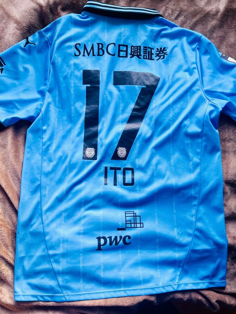 川崎フロンターレ 2025 1st ユニフォーム 伊藤達哉　17 XXL