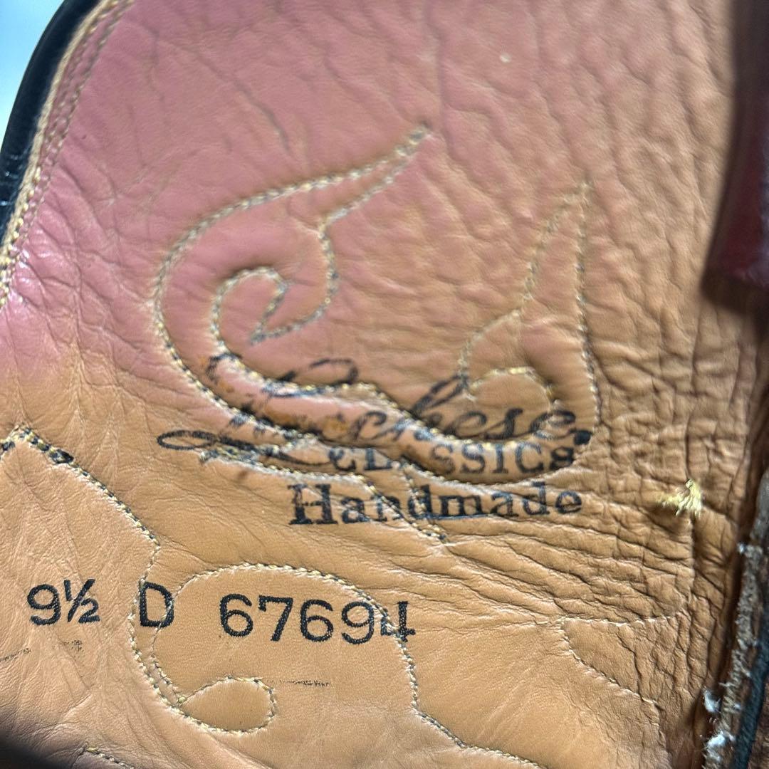 極美品⭐️ Lucchese ルケーシー　ウエスタンブーツ　エキゾチックレザー