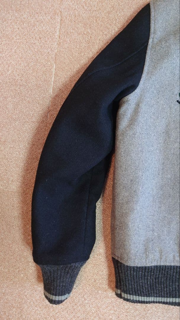 ハ*オ様 SCHOTT BROS. スタジャン グレー/ネイビー　Lサイズ