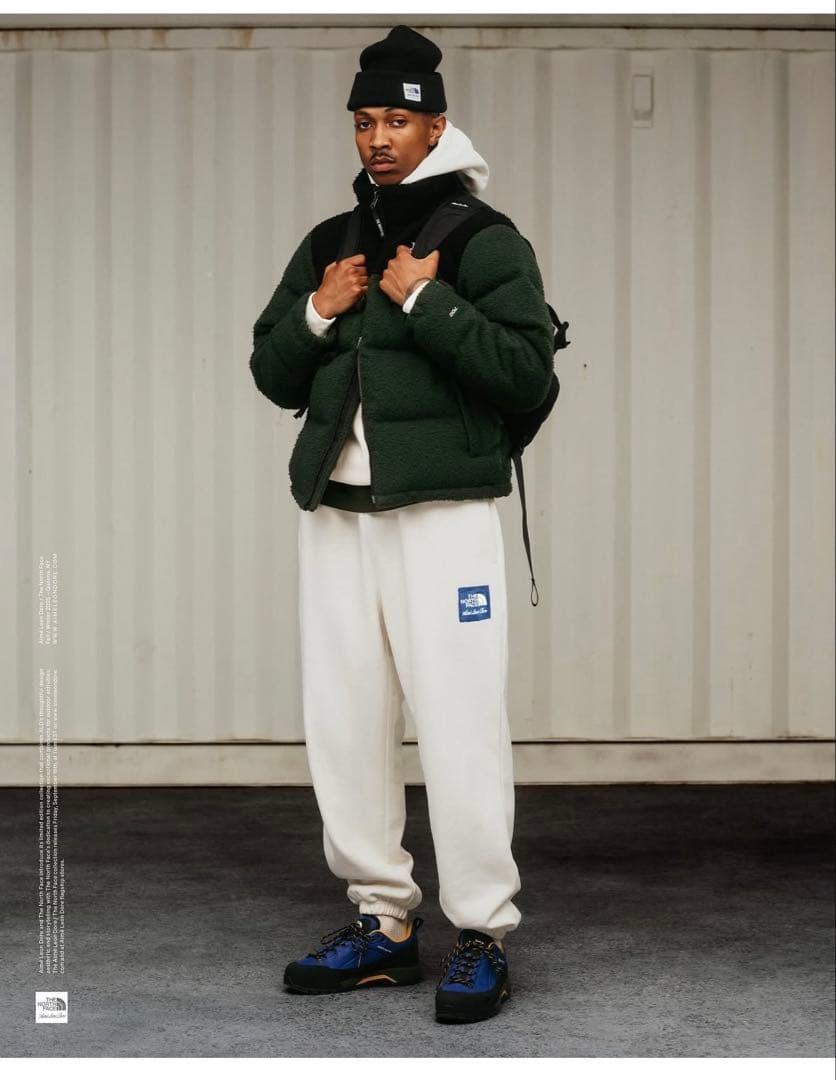 ノースフェイス×エメレオンドレ ビーニー正規店購入　最終価格