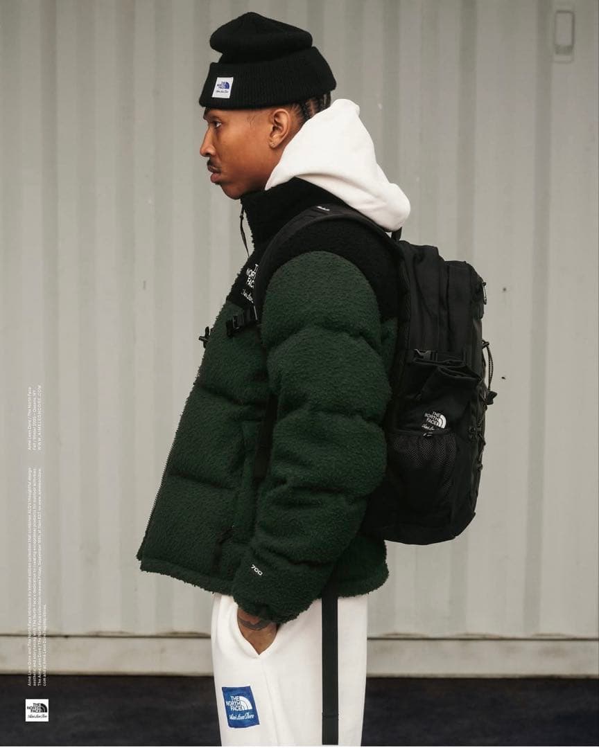 ノースフェイス×エメレオンドレ ビーニー正規店購入　最終価格