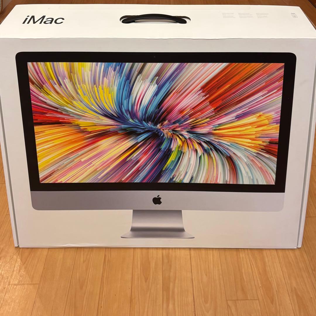 Macデスクトップ iMac 27in 5K 2017 i7 SSD512GB 40GB VESA