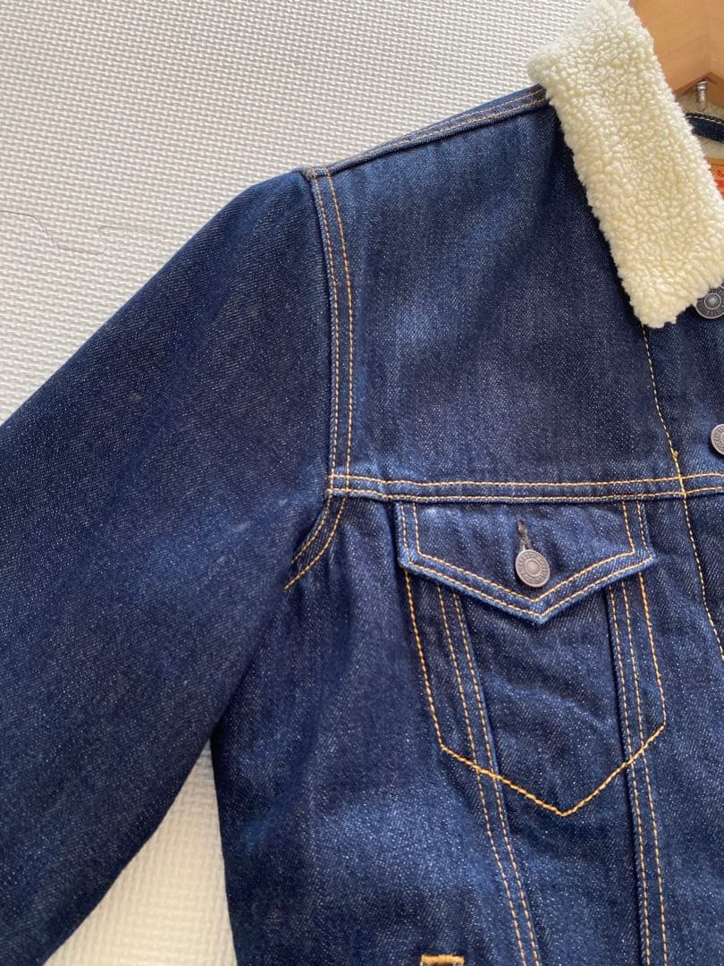 Levi's ボア襟 デニムジャケット