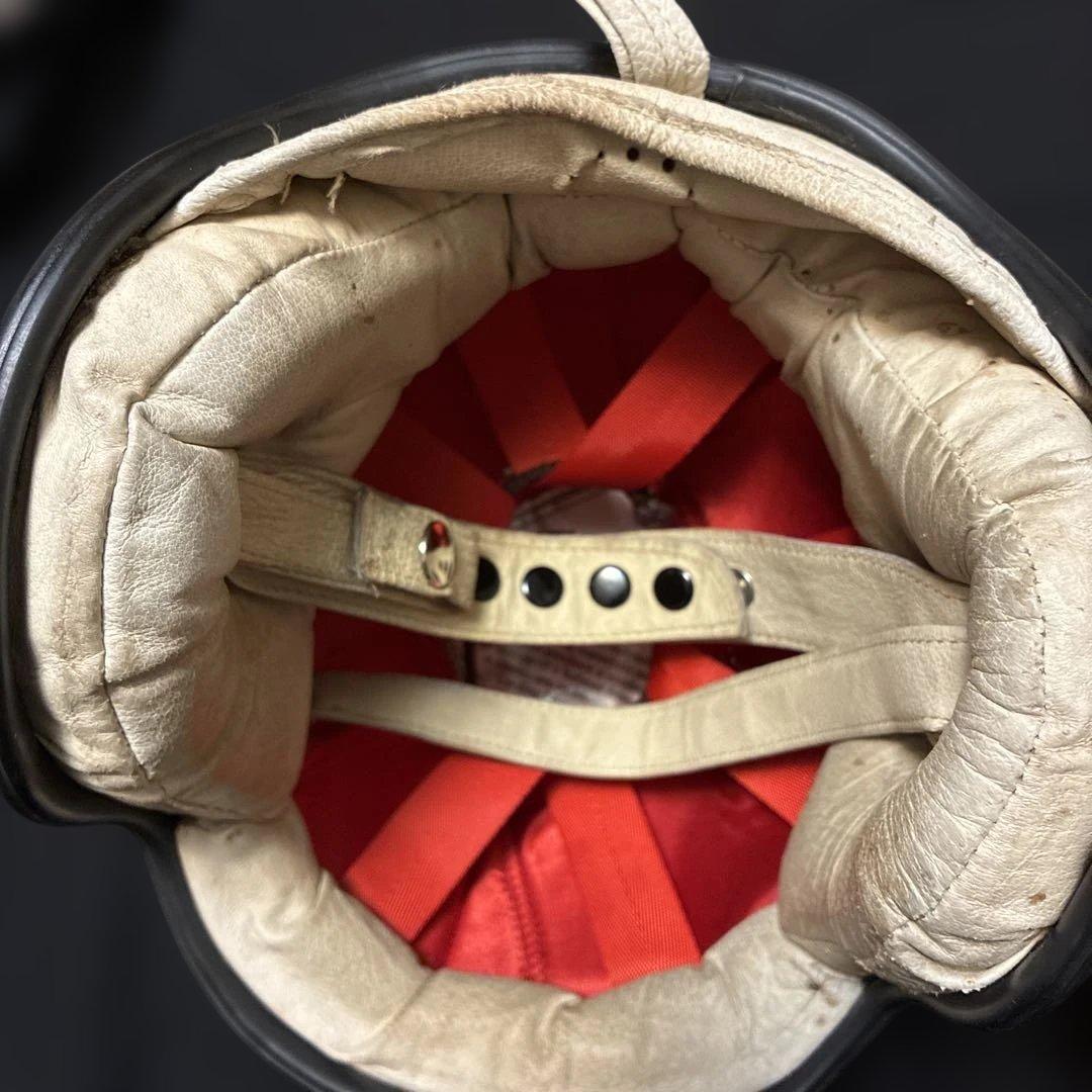 リザ　激レア⭐︎プロ　レスレストン　ヘルメットビンテージ　英国