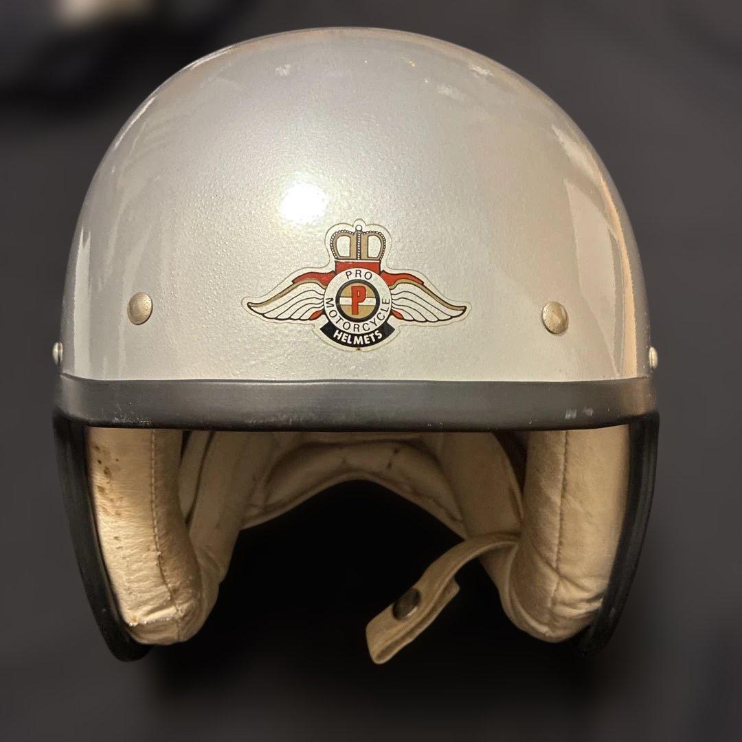 リザ　激レア⭐︎プロ　レスレストン　ヘルメットビンテージ　英国