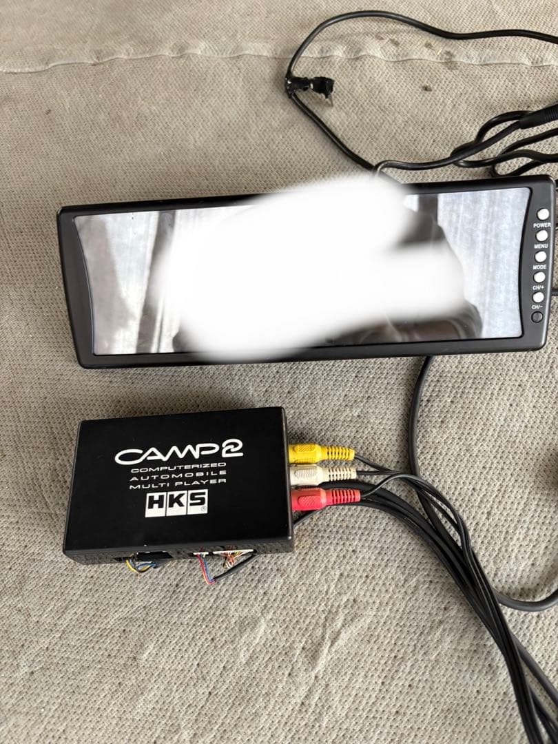 HKS camp2ディスプレイ 配線込み ブースト、油温、水温、油圧 追加メータ