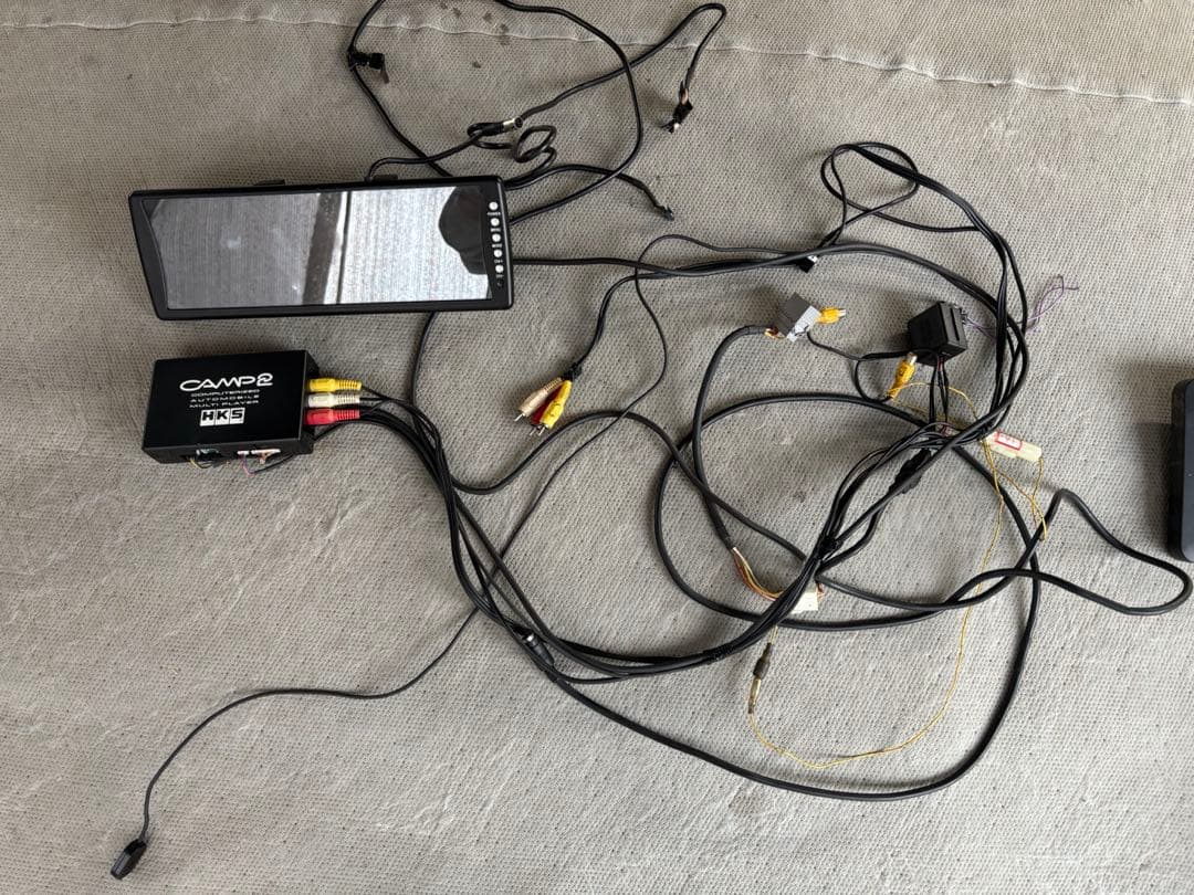 HKS camp2ディスプレイ 配線込み ブースト、油温、水温、油圧 追加メータ