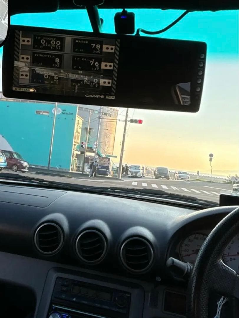 HKS camp2ディスプレイ 配線込み ブースト、油温、水温、油圧 追加メータ