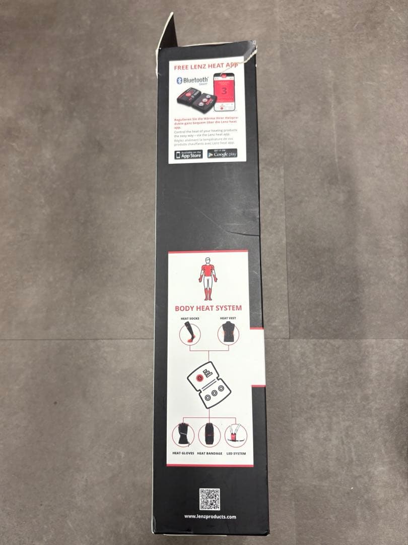 LENZヒートグローブHeatGloves4.0M/8 電熱グローブ ブラック