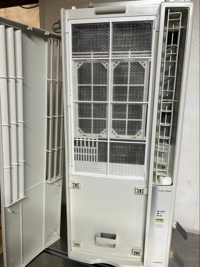 コロナ 窓エアコン CW1620 20年製 枠 リモコン付 ウインドウエアコン