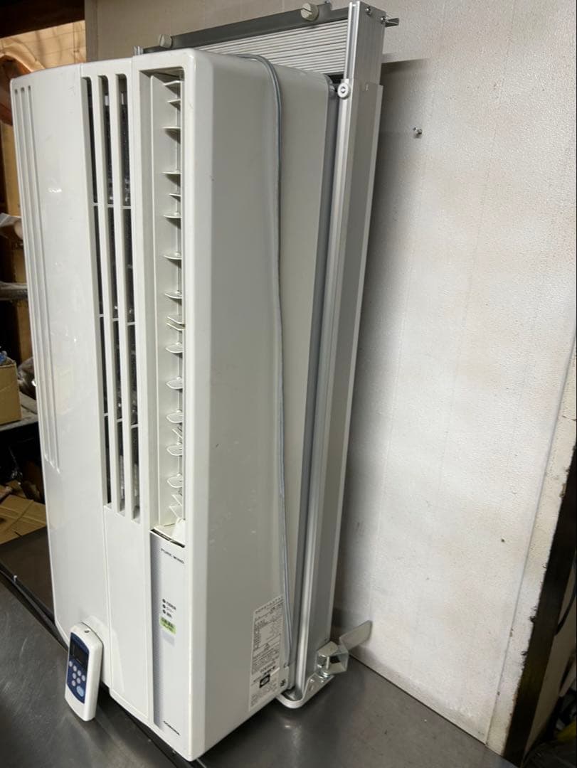 コロナ 窓エアコン CW1620 20年製 枠 リモコン付 ウインドウエアコン